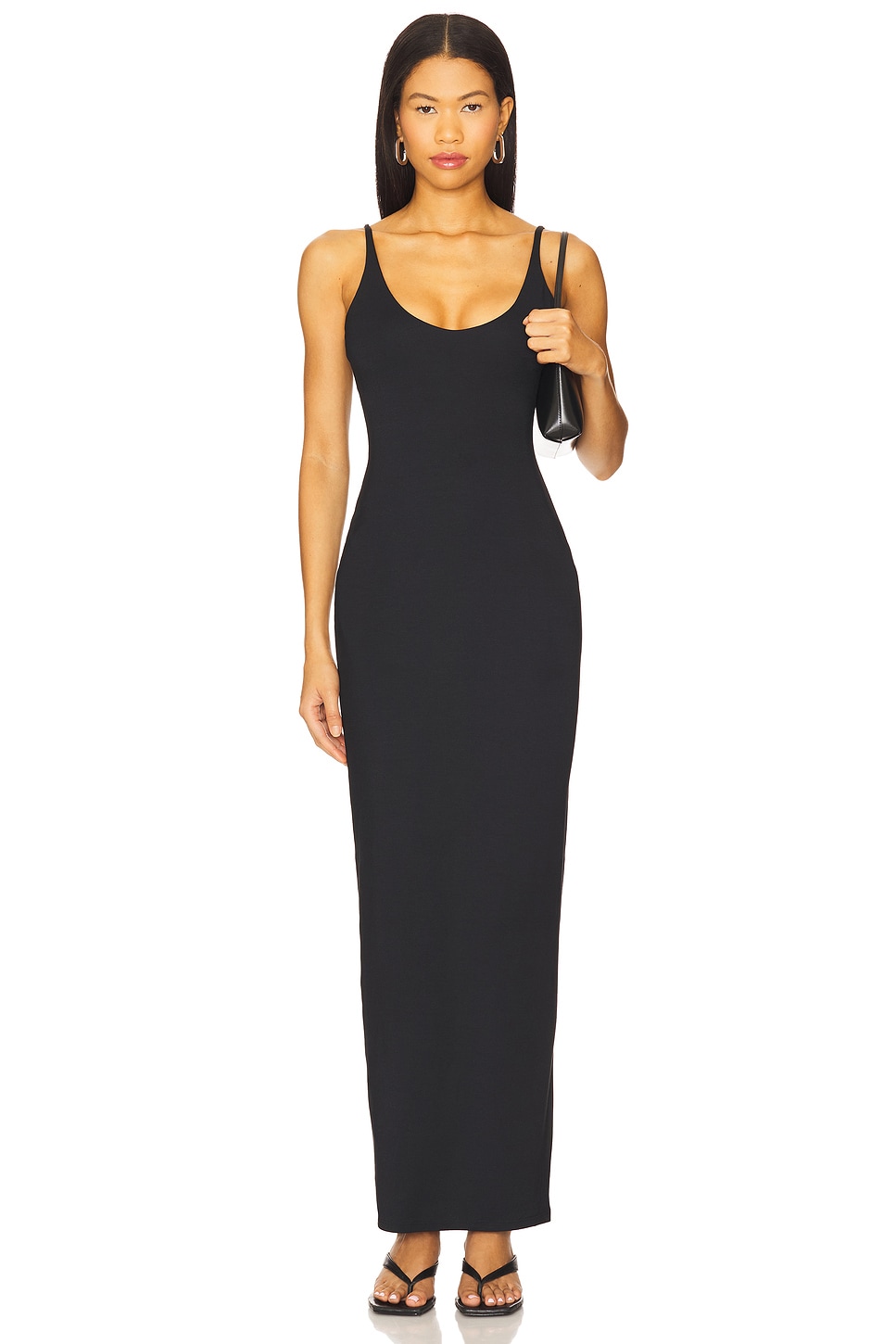 Smooth Layers Skimpy Scoop Neck Dress