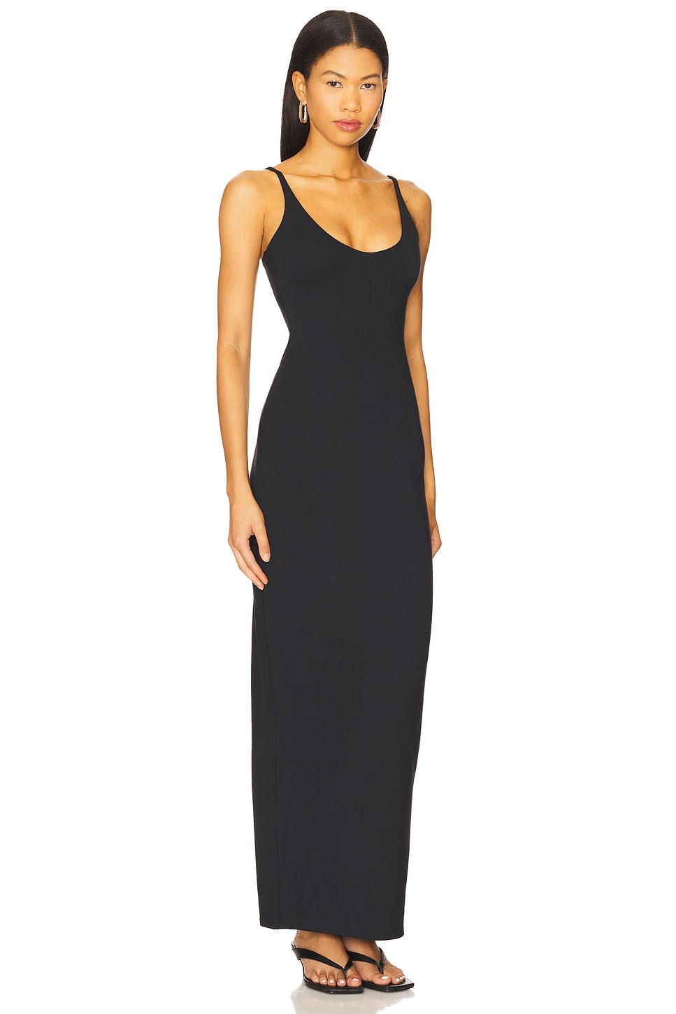 Smooth Layers Skimpy Scoop Neck Dress