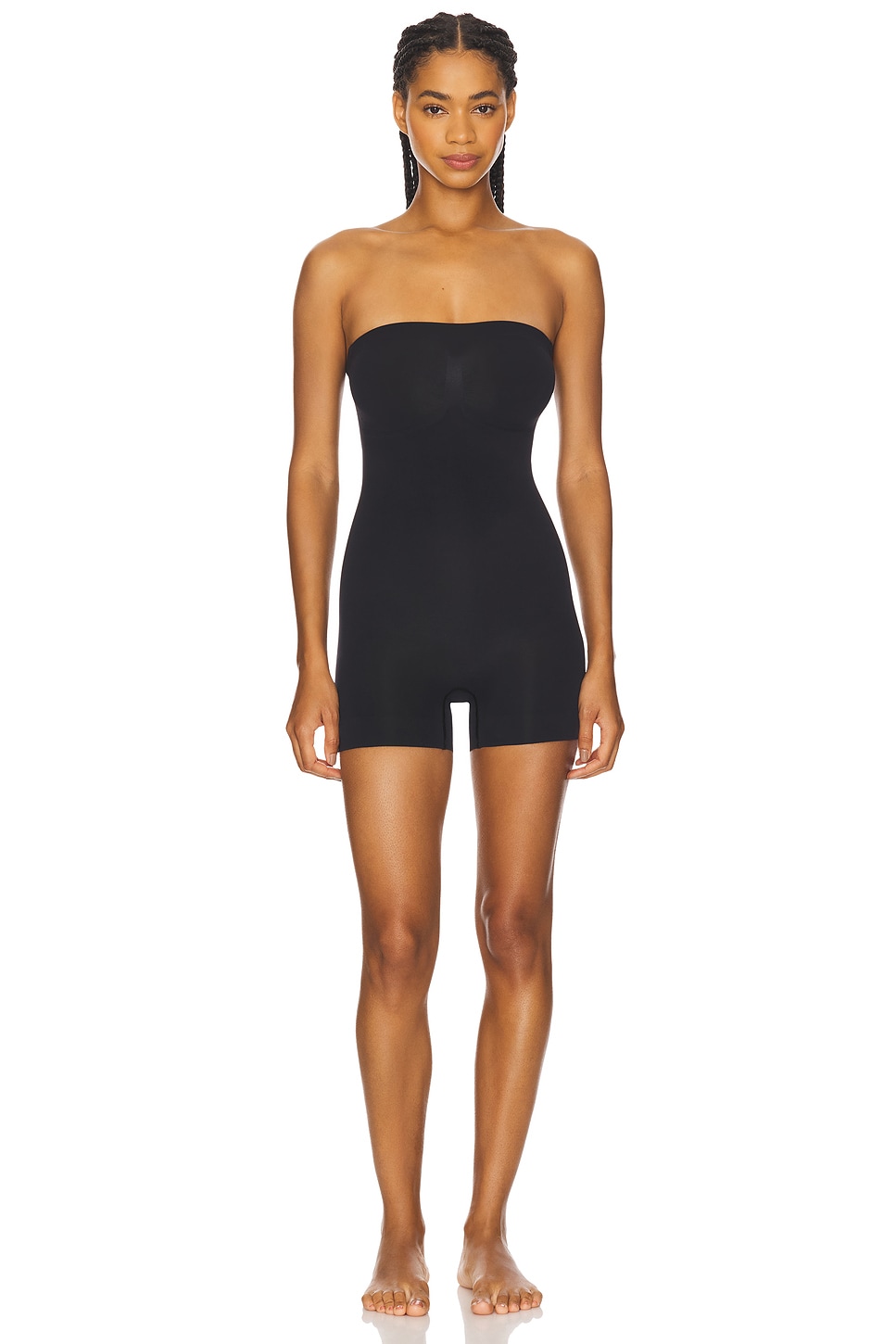 Skims Seamless Sculpt Strapless Shortie Bodysuit