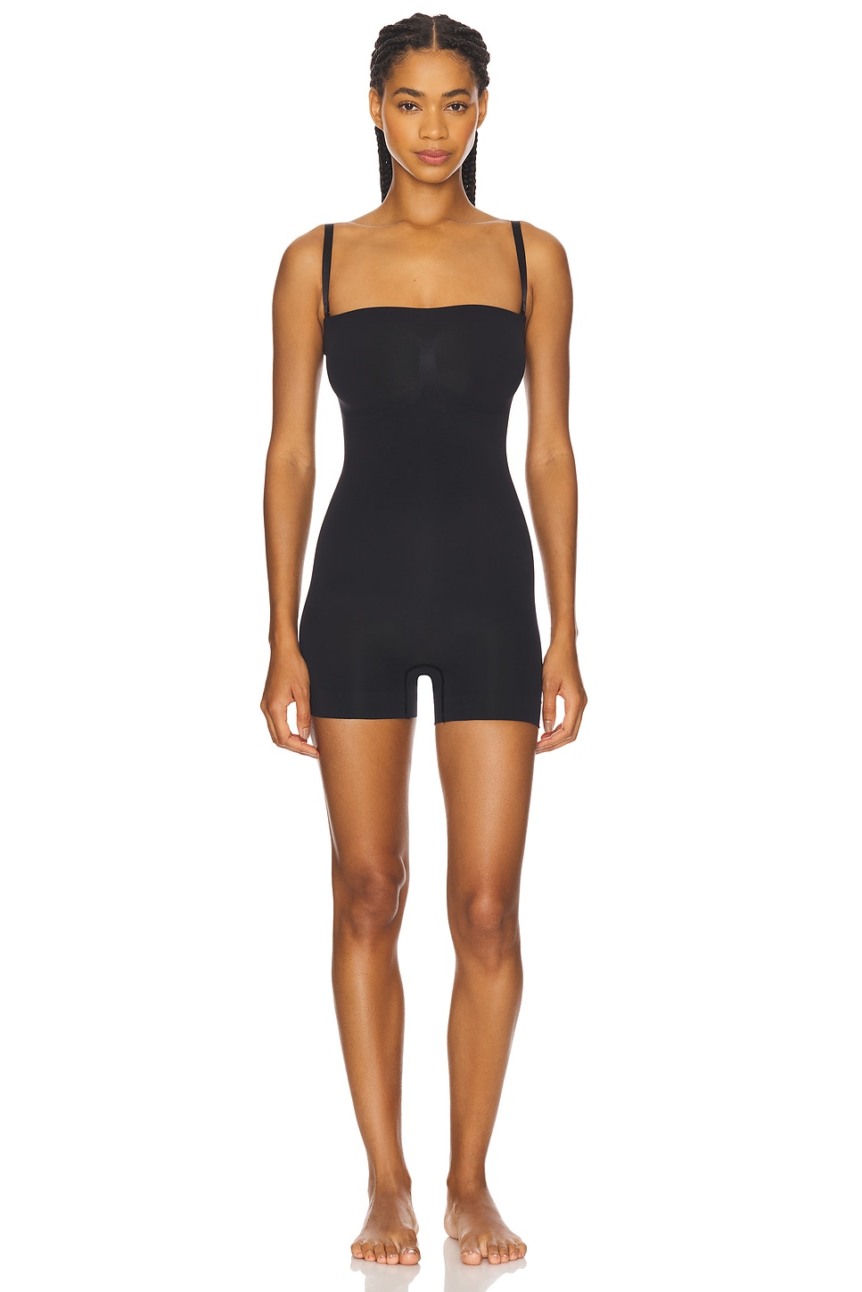 Skims Seamless Sculpt Strapless Shortie Bodysuit