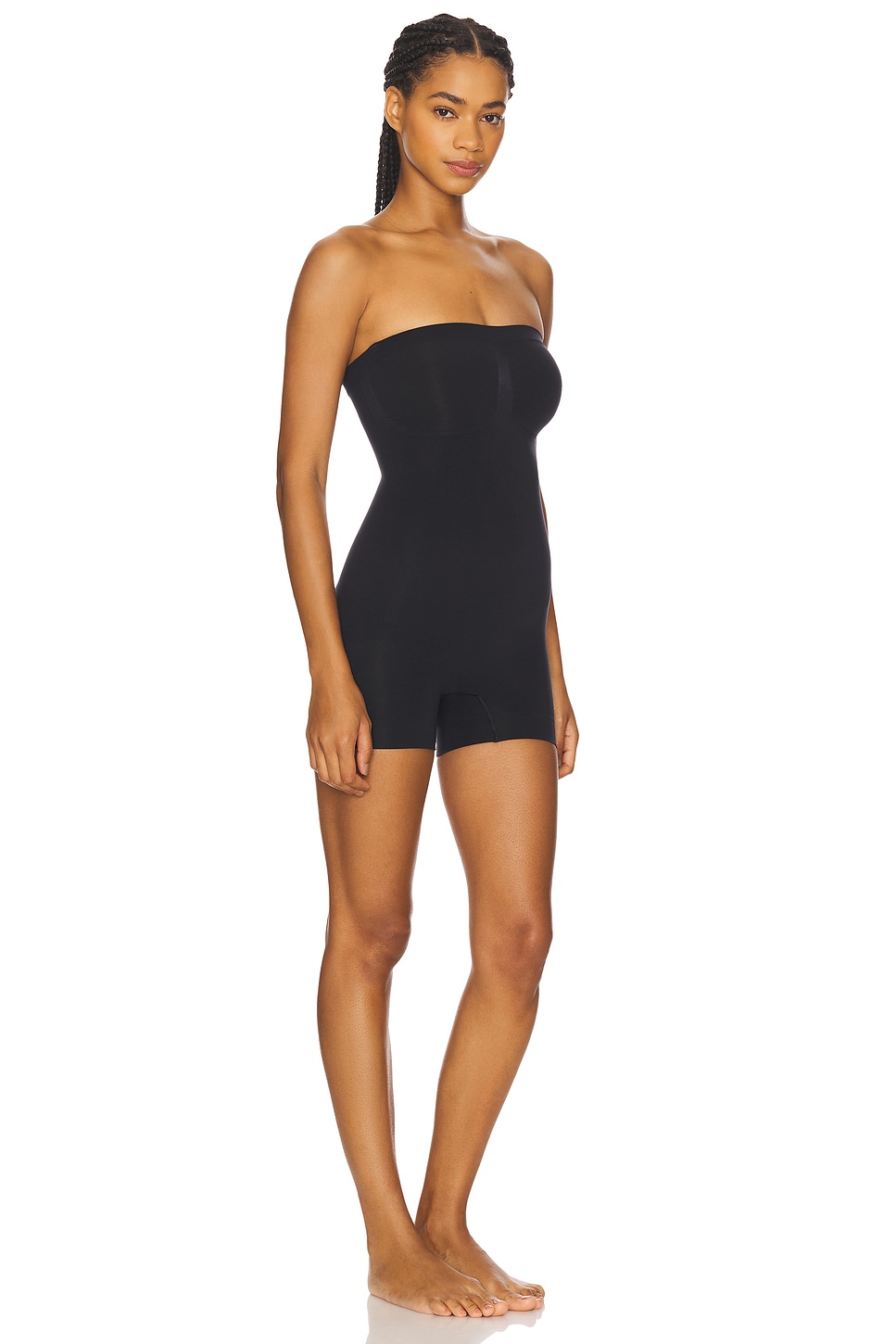 Skims Seamless Sculpt Strapless Shortie Bodysuit