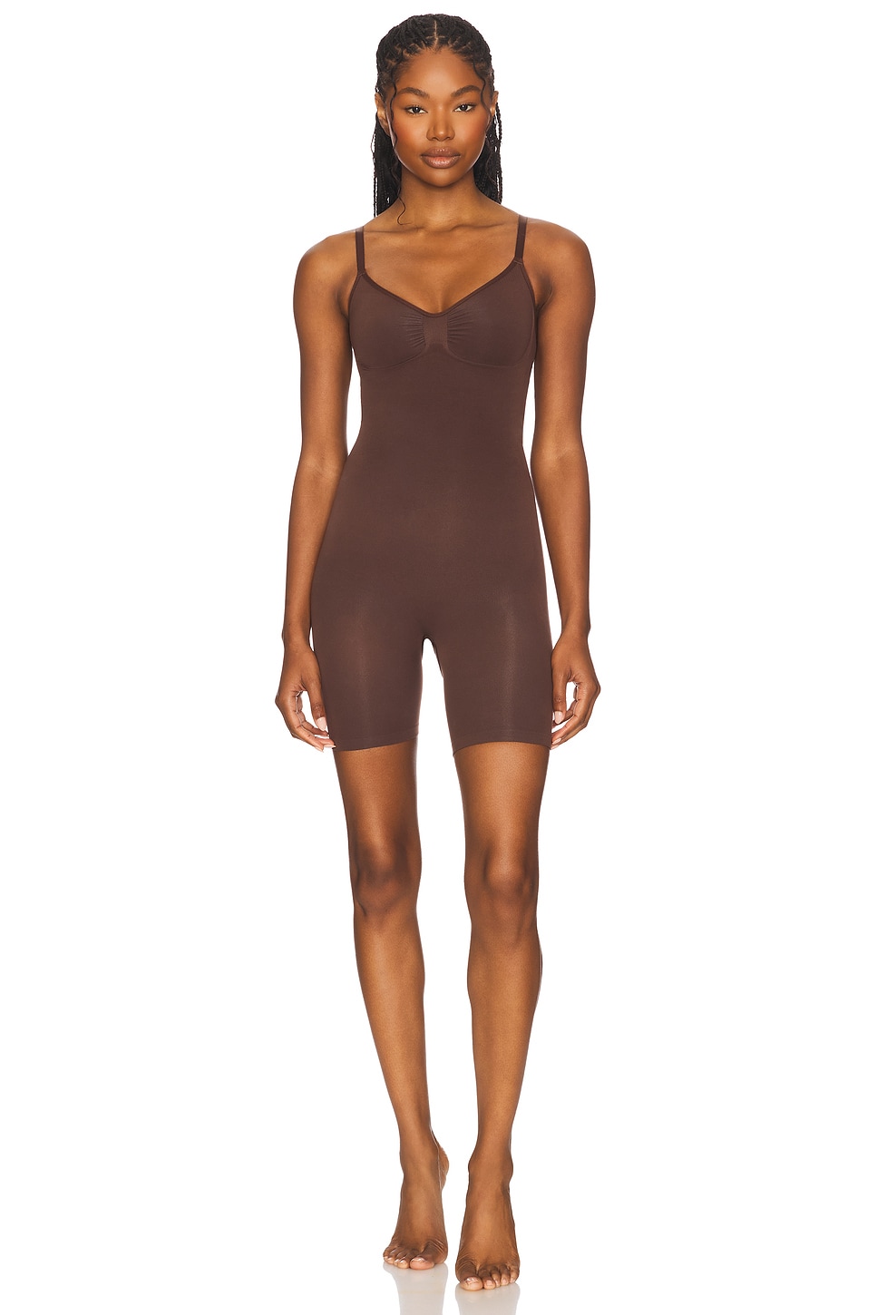 Skims Seamless Sculpt Mid Thigh Bodysuit