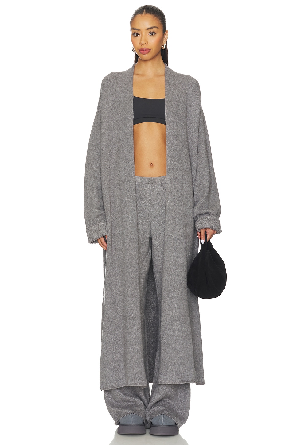Textured Knit Duster