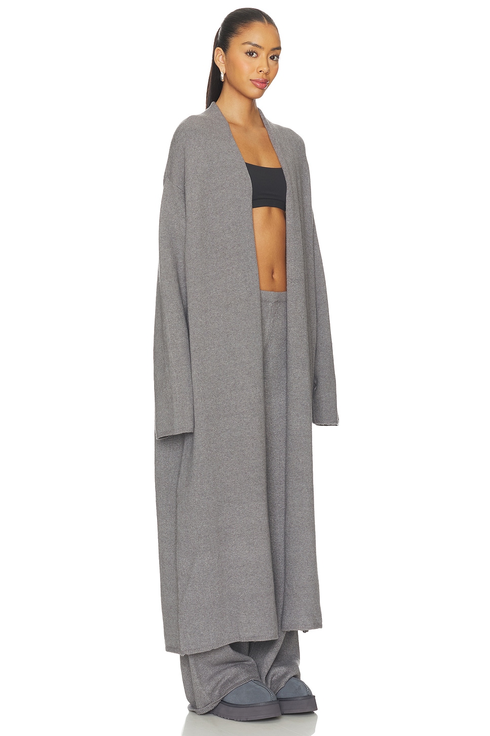 Skims Textured Knit Duster