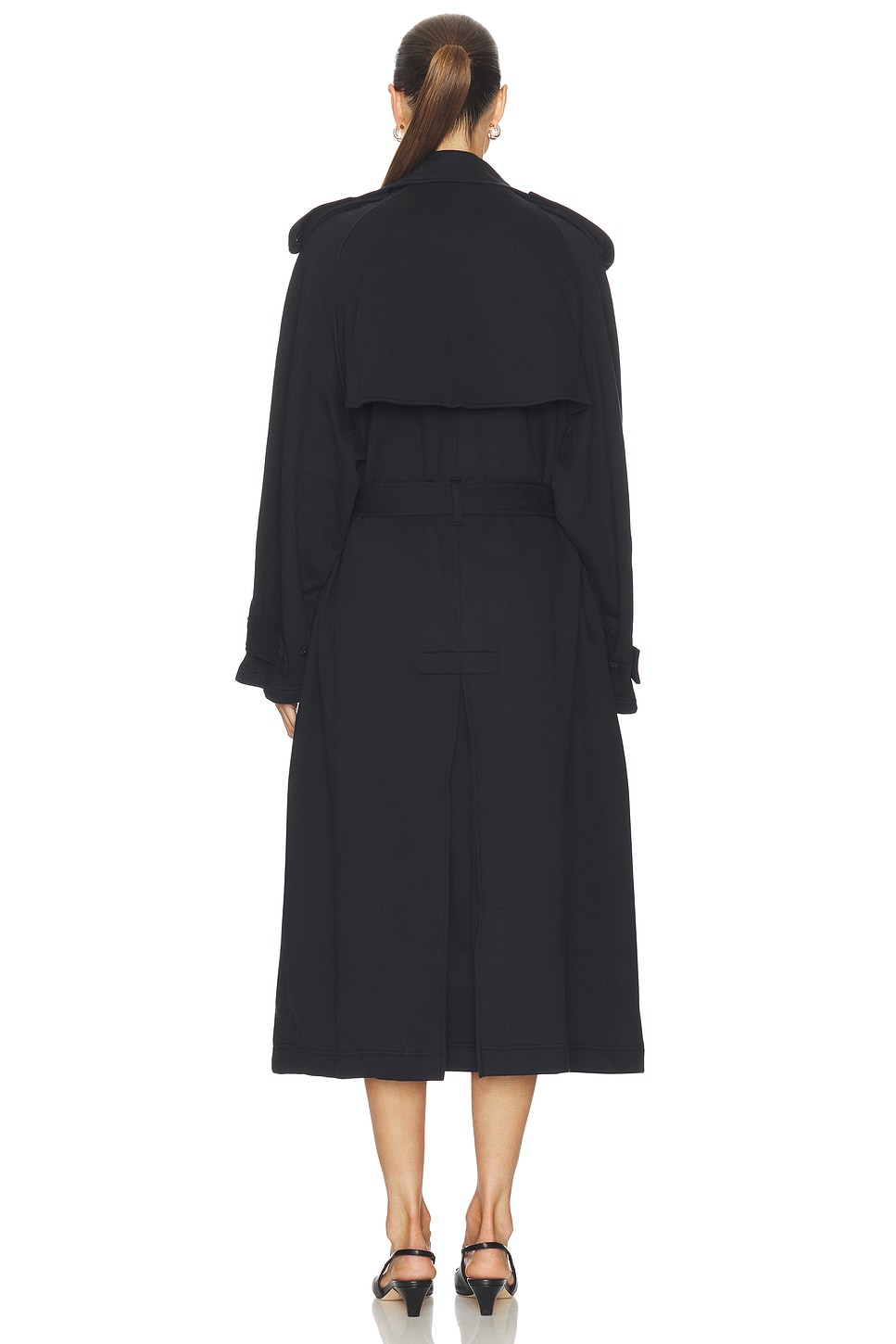 Skims Boyfriend Fleece Trench Coat