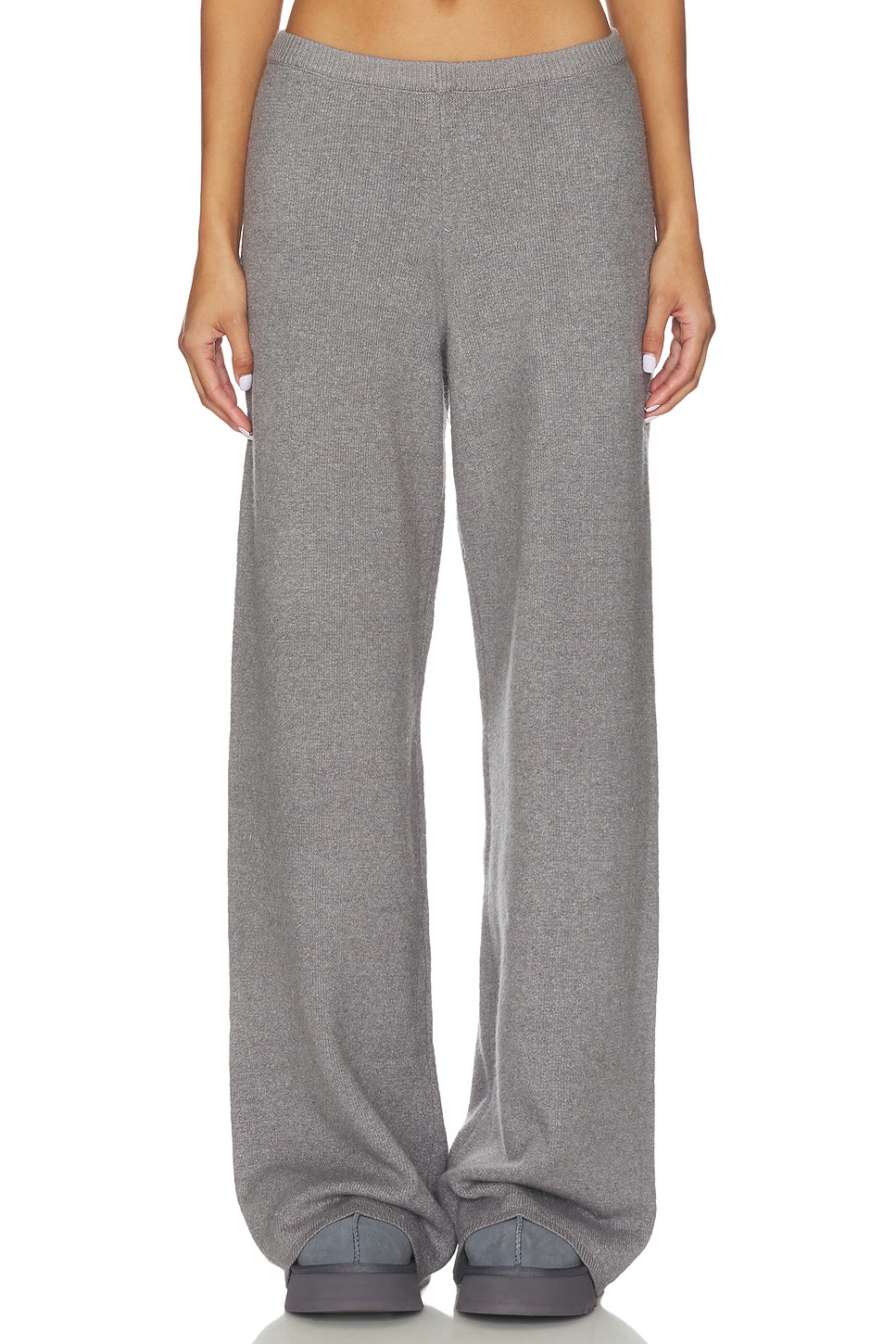Textured Knit Relaxed Pant