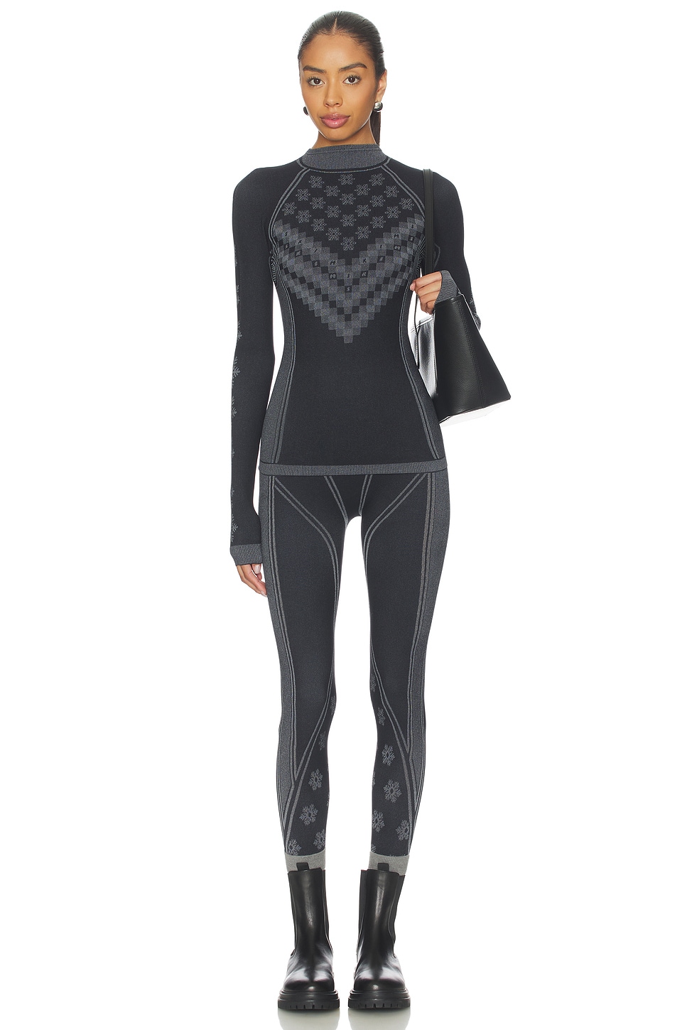 Skims First Layers Half Zip Long Sleeve