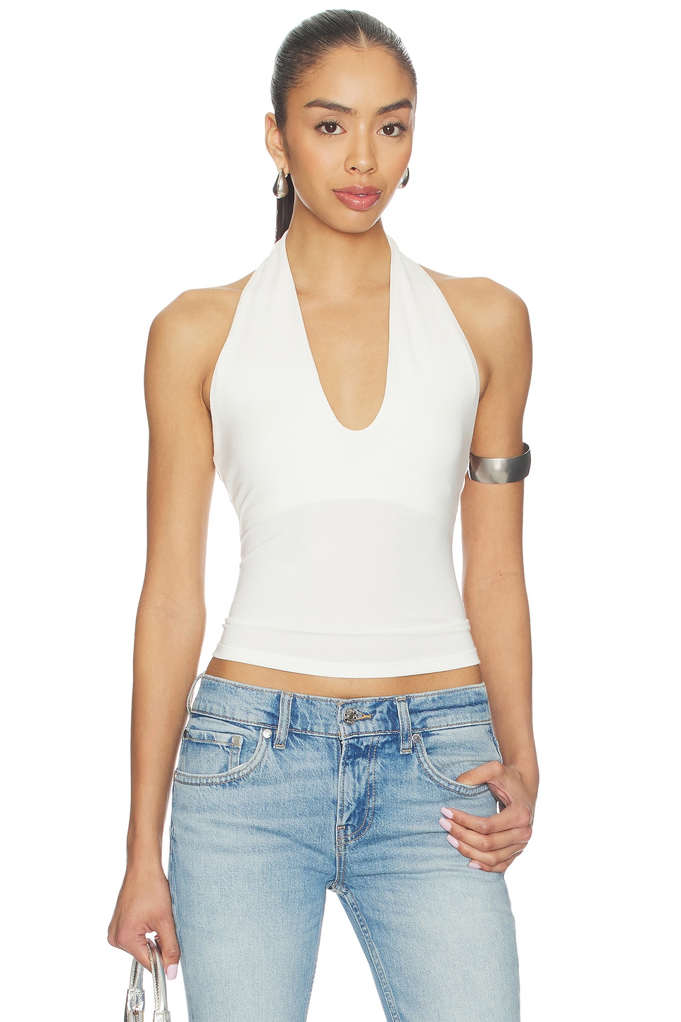 Skims Smooth Layers Halter Top