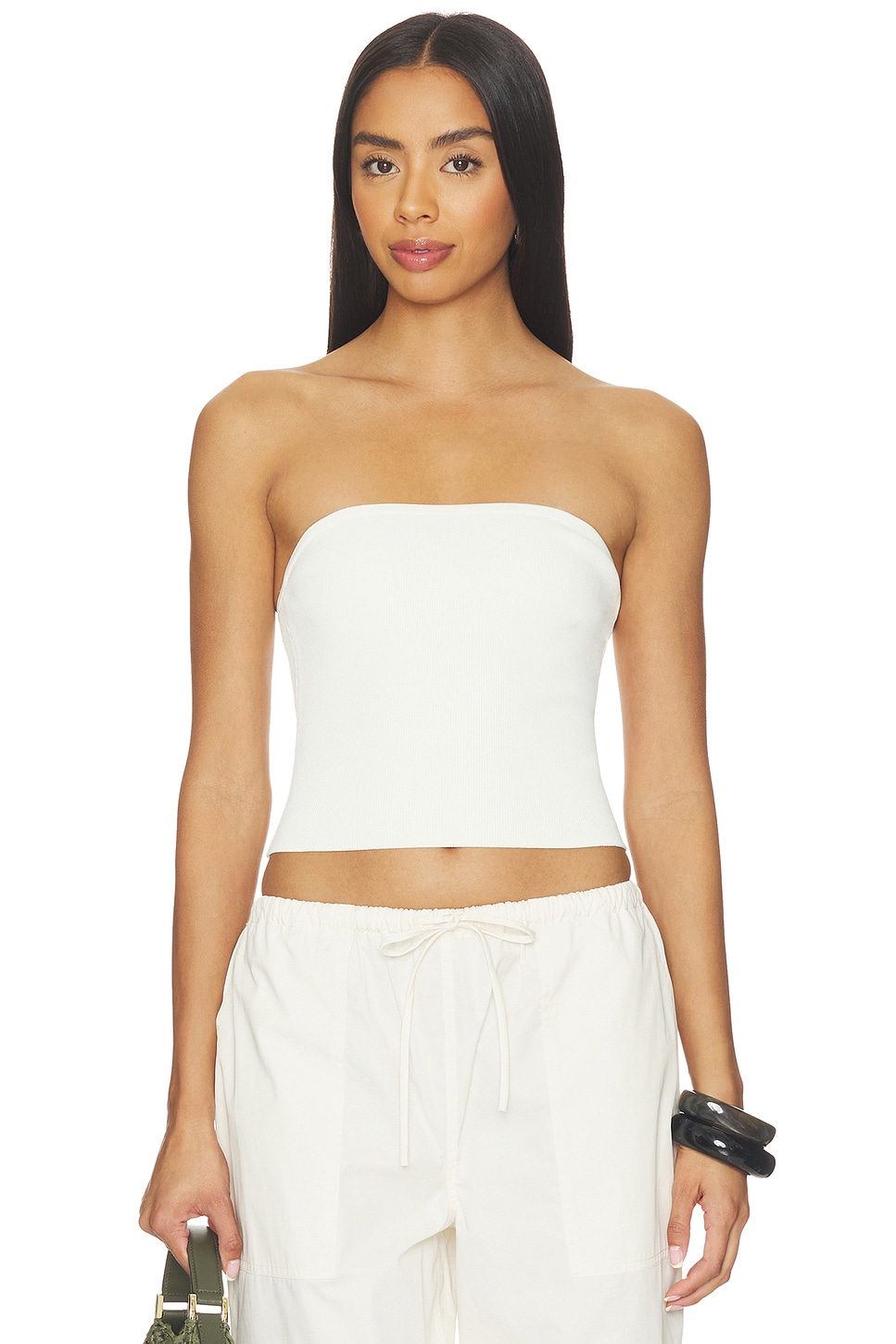 Refined Knit Tube Top - thumbnail 7