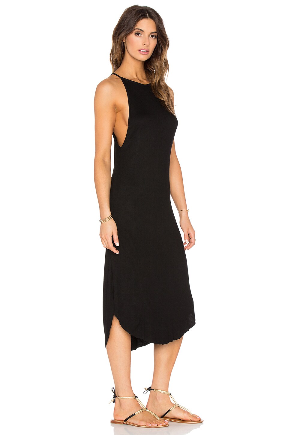 Skye Maxi Dress - Black