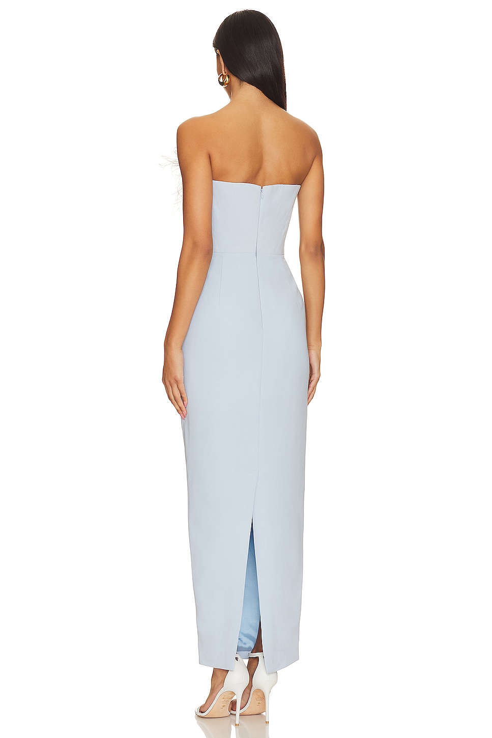 Bcbg light blue gown hotsell