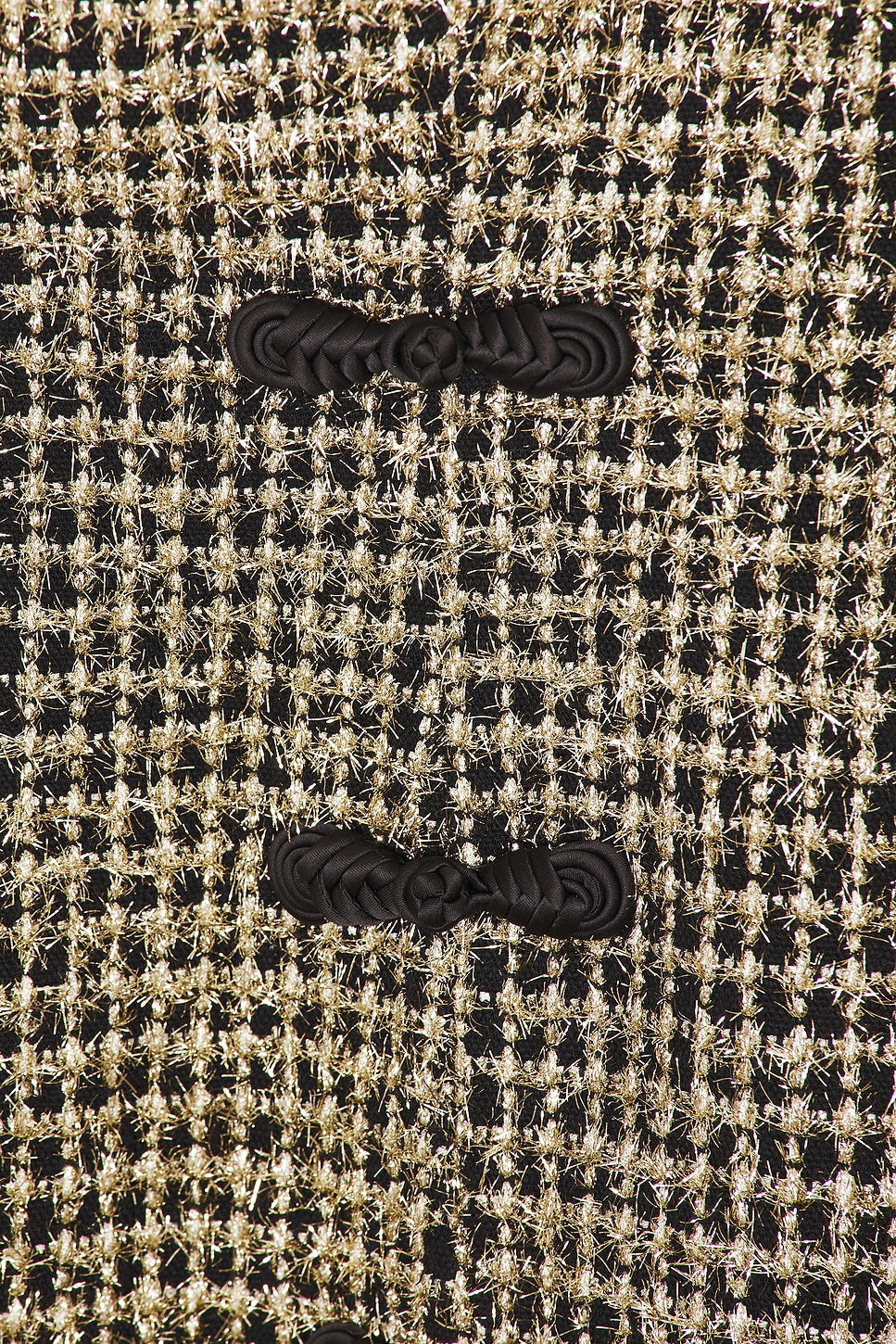 SAU LEE Aidan Tweed Dress in Black Multi | REVOLVE