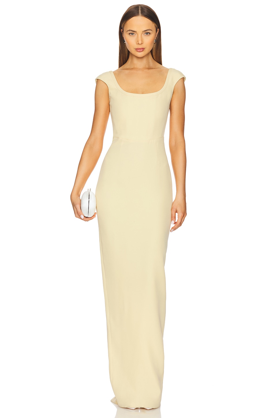 SAU LEE ABENDKLEID BROOKE in Butter Yellow REVOLVE