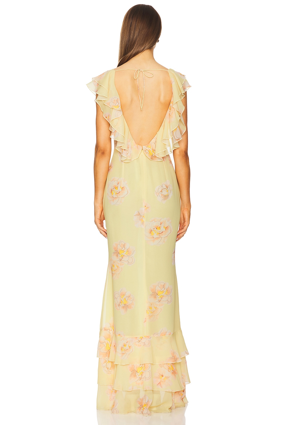 chinese dress ladies Free People Womens She's A Waterfall Maxi Dress, Size 12  Vanessa Jane