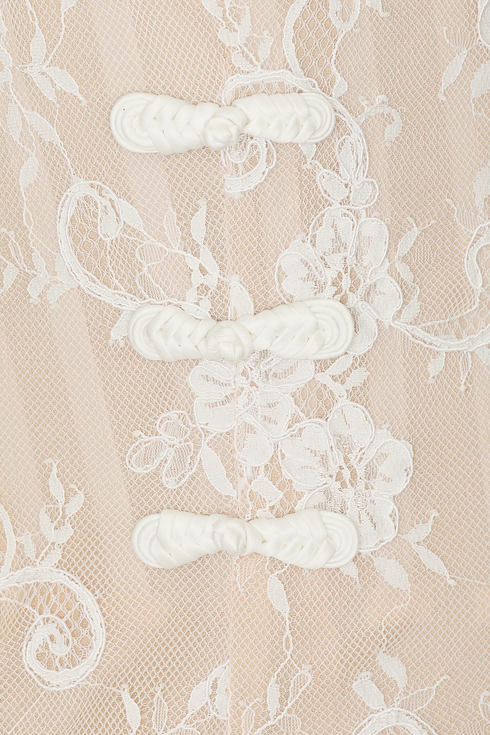 SAU LEE Sasha Lace Dress in White | REVOLVE