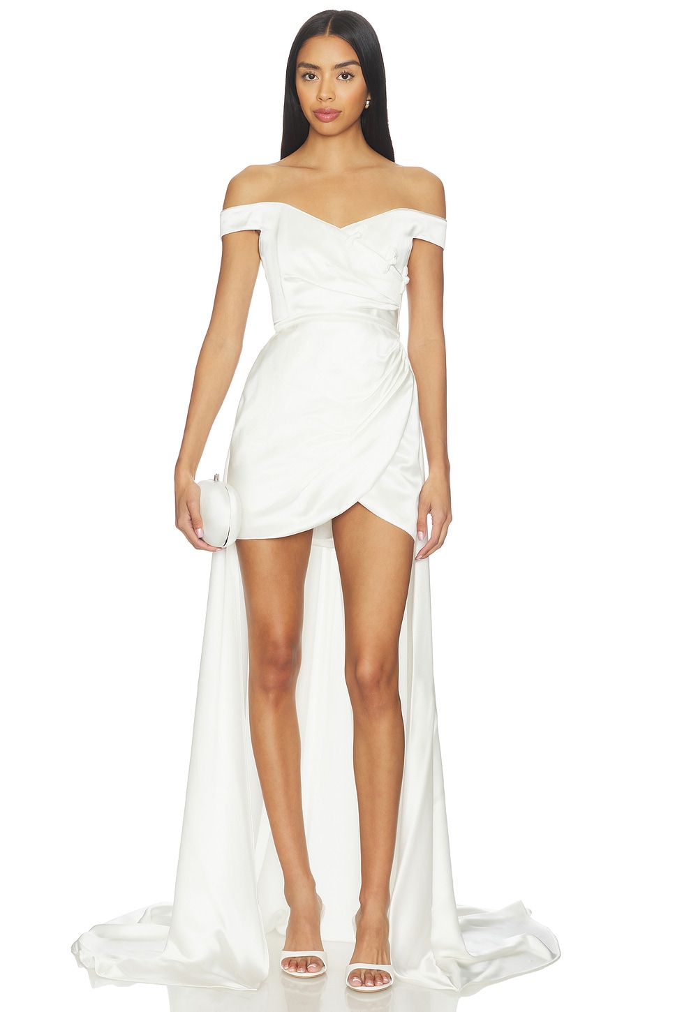 Vittoria Satin Dress - thumbnail 2