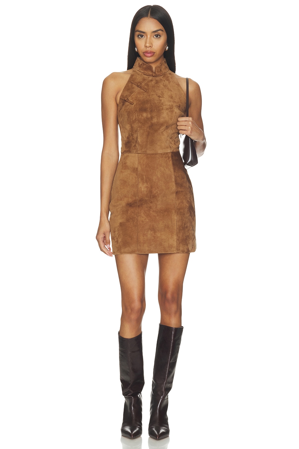 Tilda Suede Dress - thumbnail 2