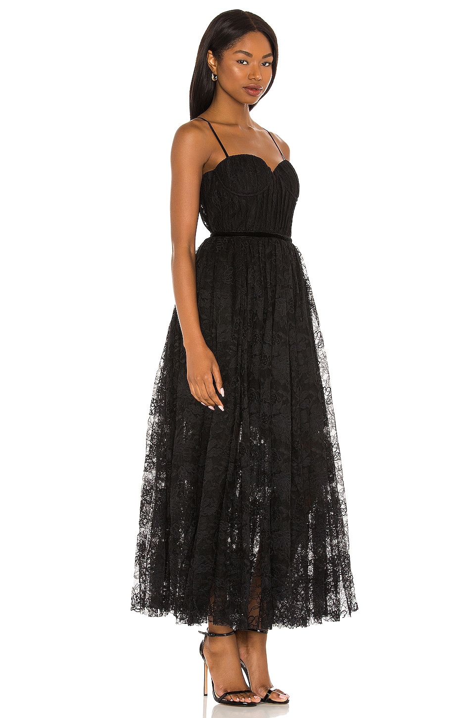 SAU LEE Selena Lace Dress thumbnail