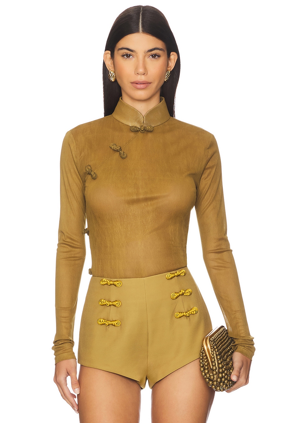 SAU LEE Kia Knit Top