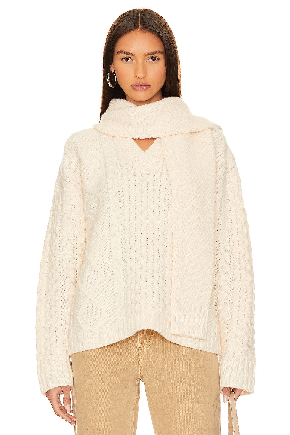 Still Here Minnesota Sweater in Cream | REVOLVE