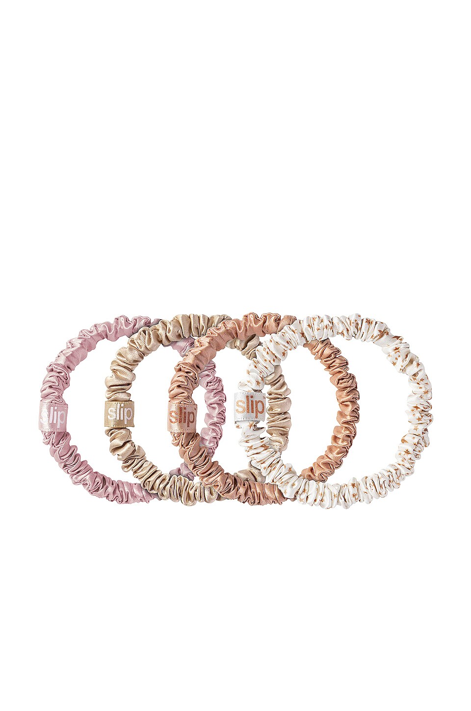 slip Skinnie Scrunchie Bauble 4 Pack in Nightlife