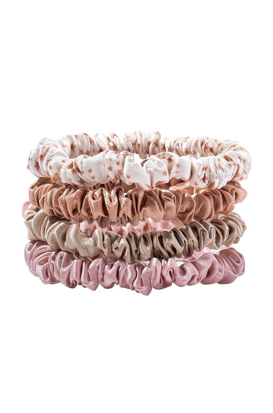 slip Skinnie Scrunchie Bauble 4 Pack in Nightlife