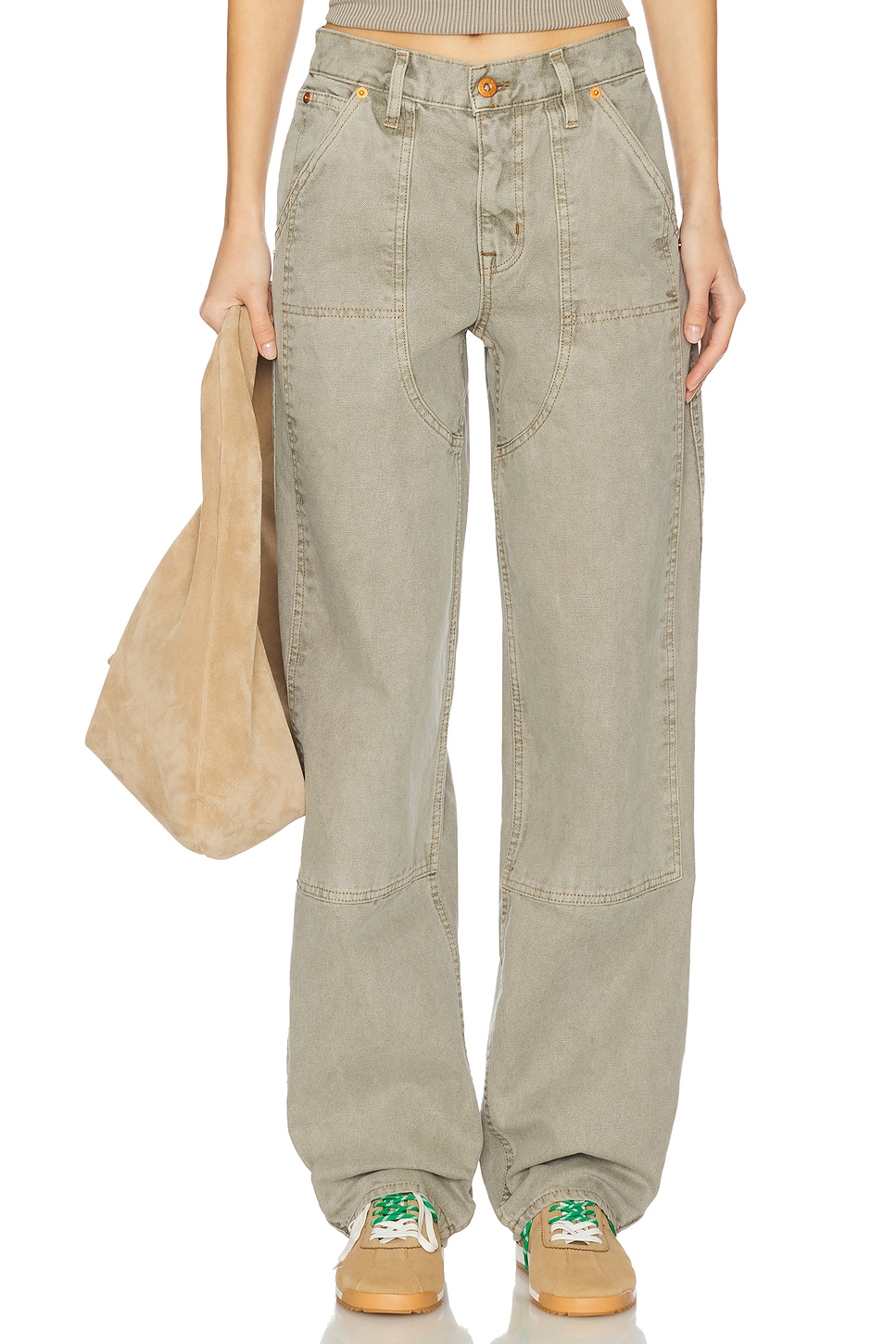 SLVRLAKE Tess Long Worker Pant