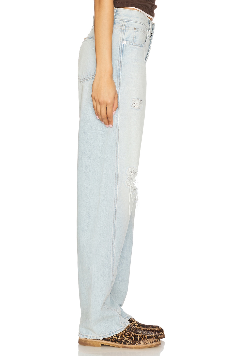 SLVRLAKE Tess Long Twisted Seam Jeans