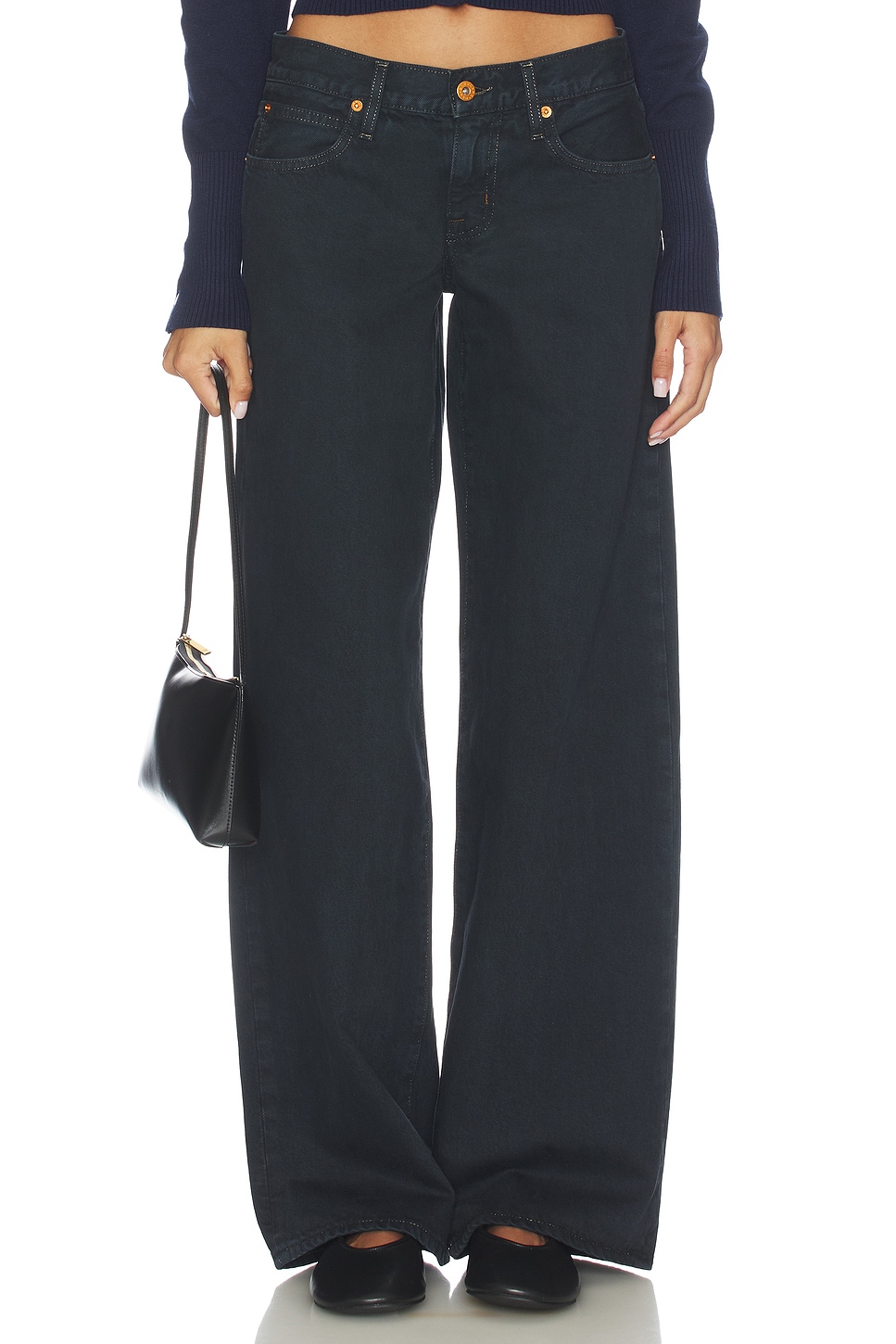 Lexi Low Rise Wide Leg Jeans