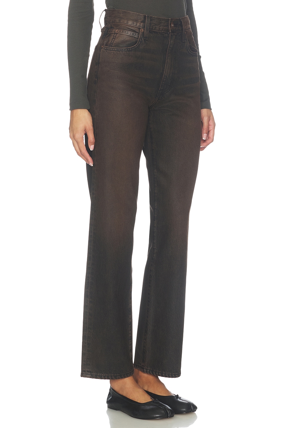 SLVRLAKE London Straight Leg Jean