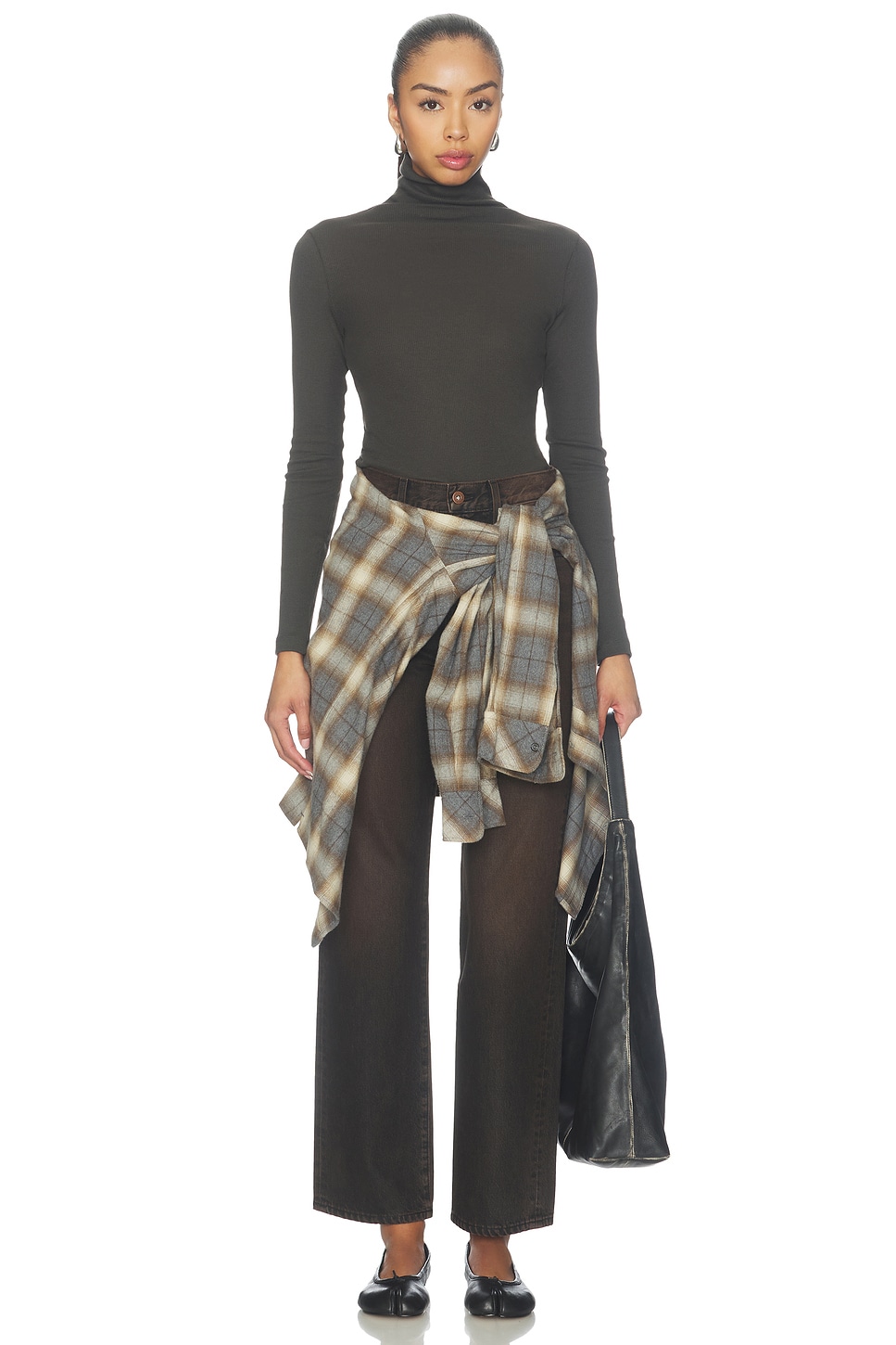SLVRLAKE London Straight Leg Jean