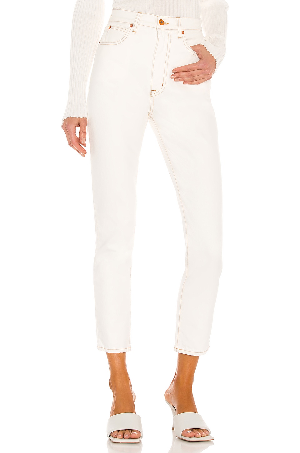 SLVRLAKE Beatnik High Rise Slim Ankle 