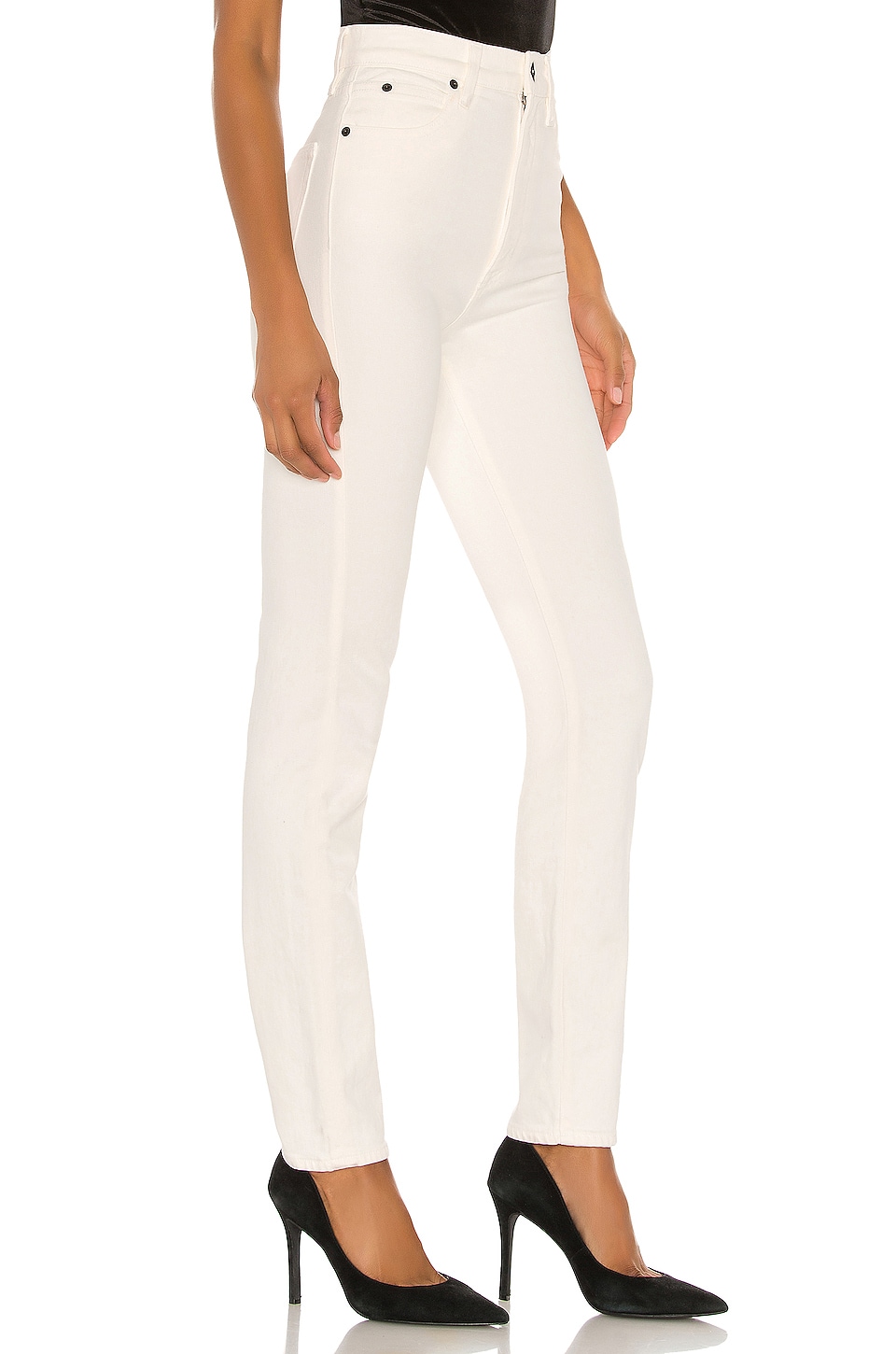 SLVRLAKE Beatnik Slim Straight in White