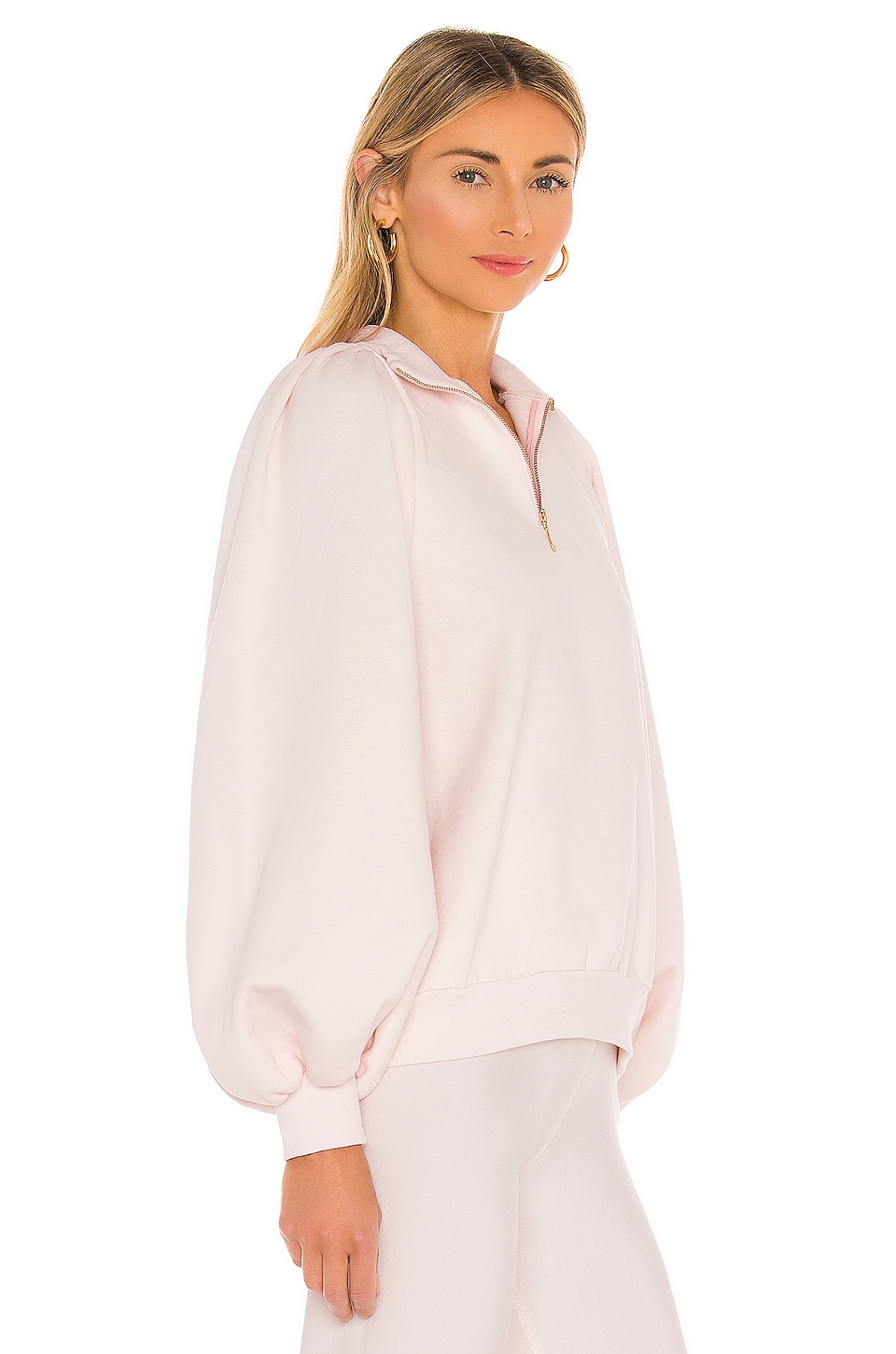 Selkie The Pillow Turtleneck Sweater in Angel Food
