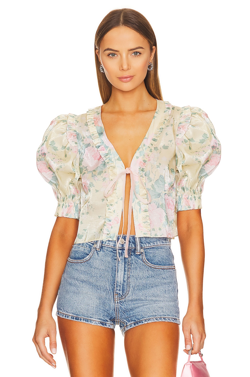 Selkie The Paper Doll Blouse in Fantasy | REVOLVE