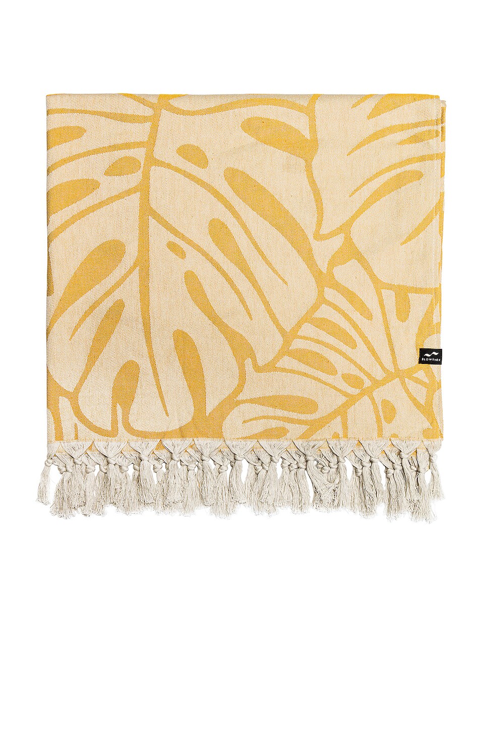 Slowtide Tarovine Towel in Yellow