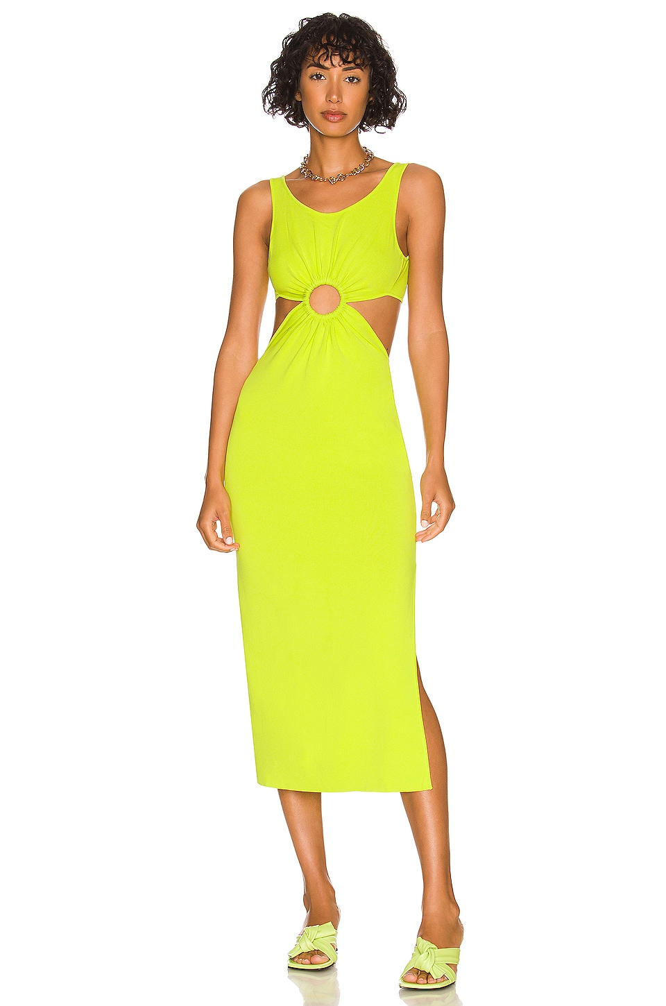 Solid & Striped The Bailey Dress in Pear REVOLVE