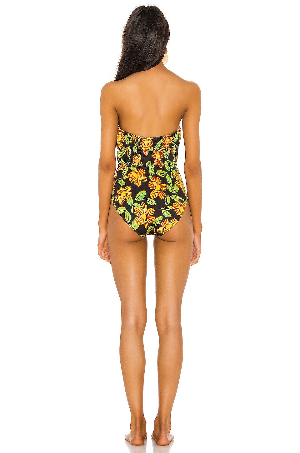 Solid Striped Paula One Piece In Mod Floral REVOLVE