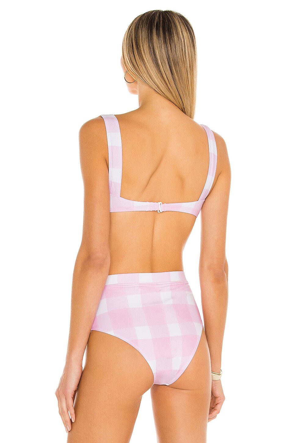 Solid & Striped Lilo Bikini Top in Painted Gingham | REVOLVE