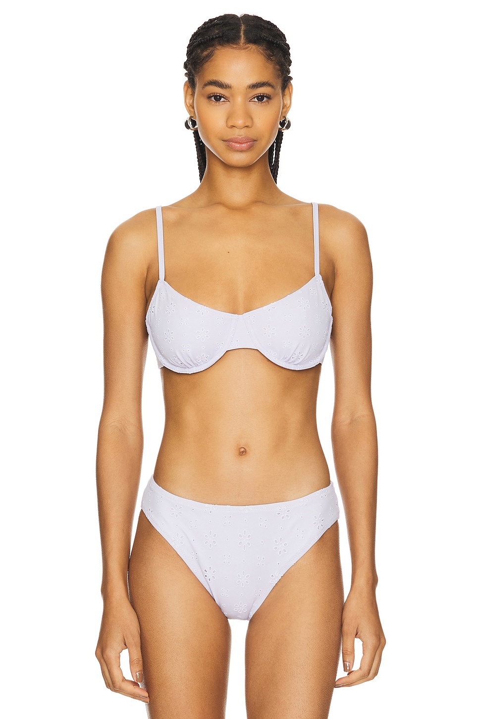 Solid & Striped The Daphne Bikini Top in Lilac | REVOLVE Solid & Striped The Daphne Bikini Top in Lilac | REVOLVE