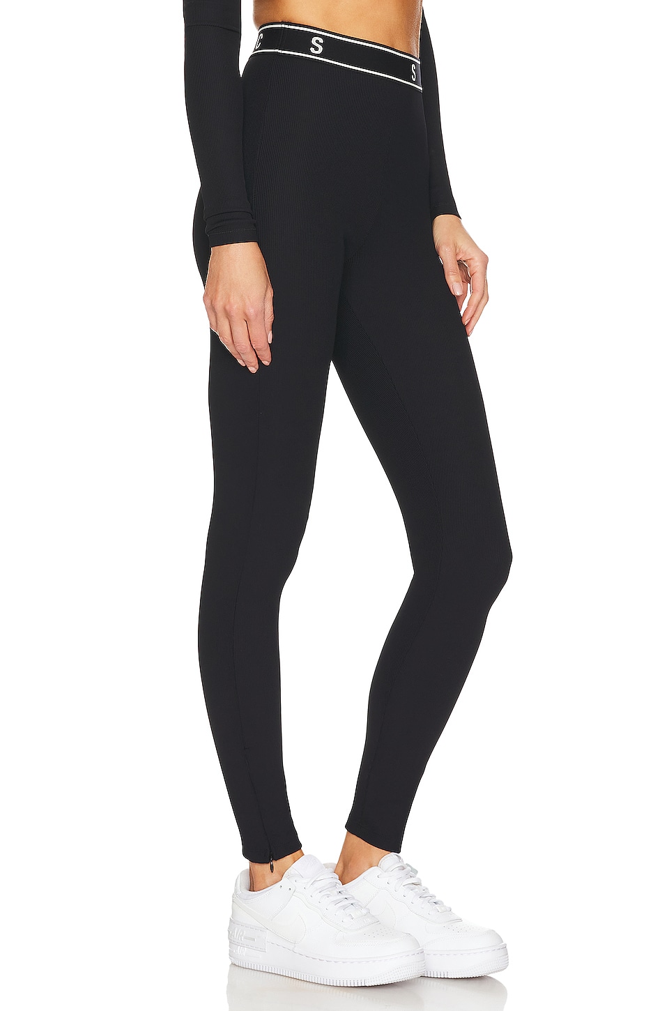 Shoreditch Ski Club Penn Legging in Black