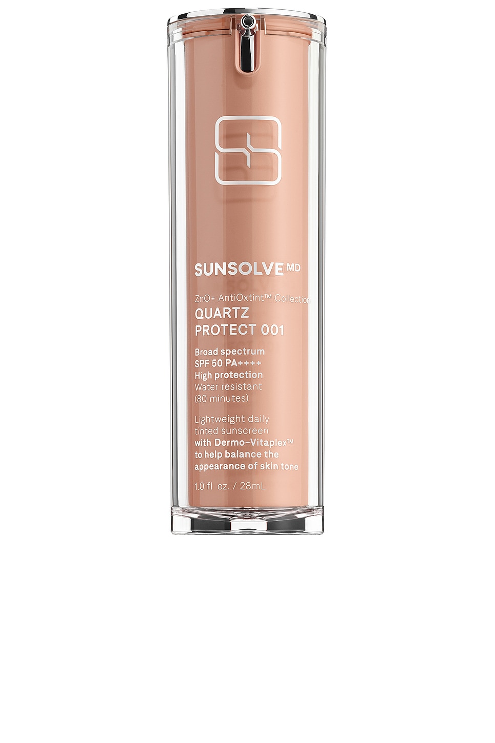 SunsolveMD ZnO+ AntiOxtint SPF 50 - Quartz Protect 001 | REVOLVE