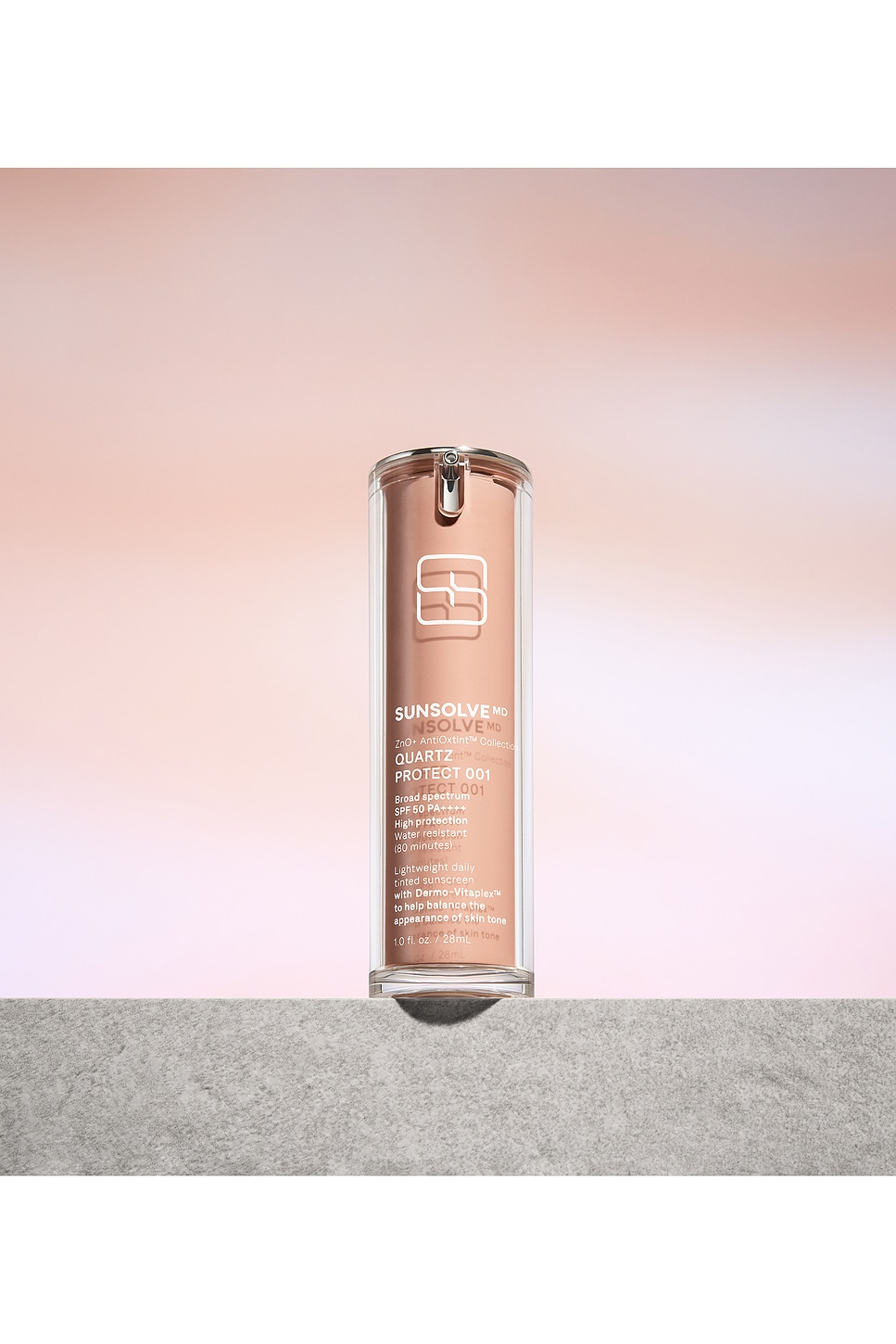 SunsolveMD ZnO+ AntiOxtint SPF 50 - Quartz Protect 001 | REVOLVE