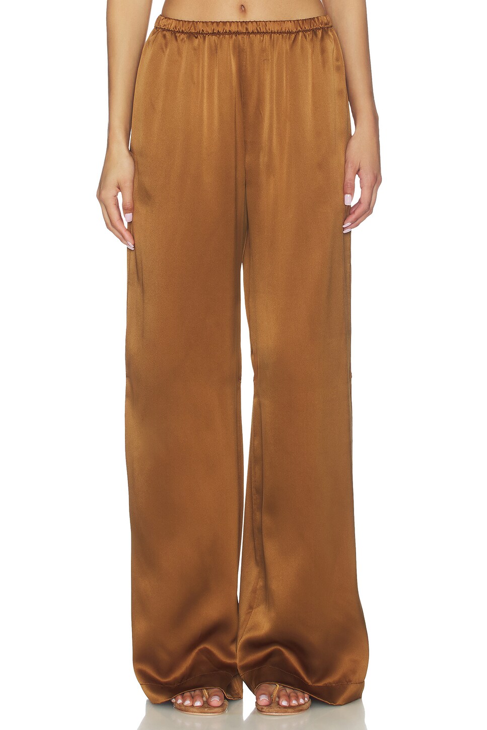 tobacco colored women's pants Suede Wide Leg Pant Tie dye Toad & Co Miraculous Wide