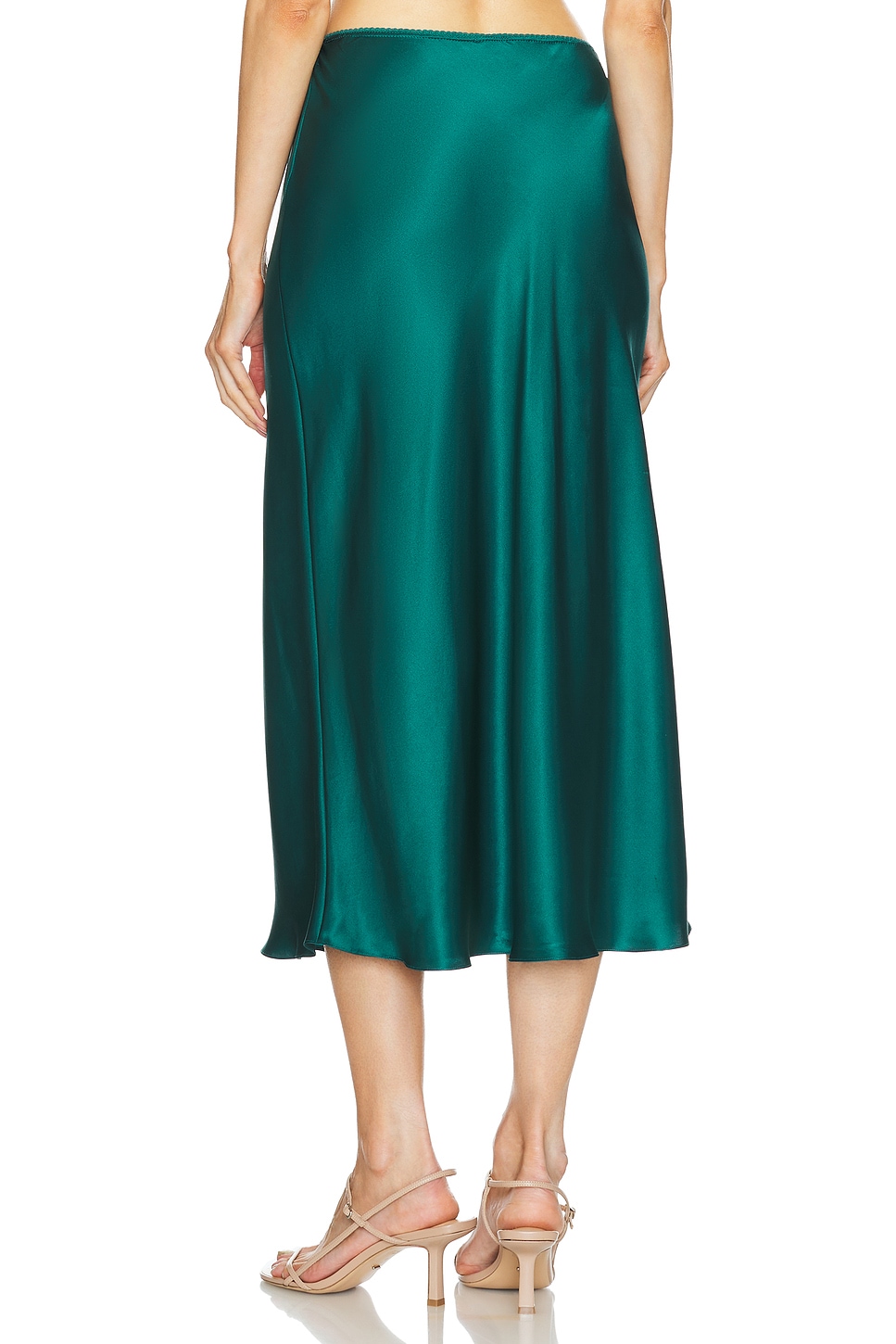 Sablyn Miranda B Scallop Trim Bias Cut Skirt thumbnail