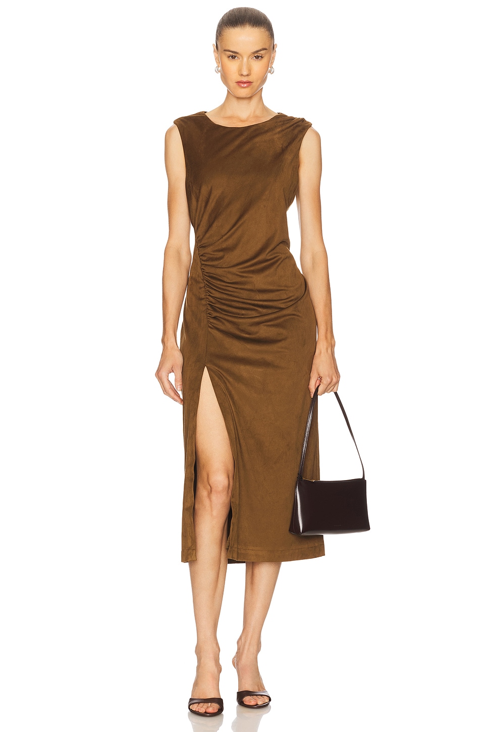 Steve Madden Keegan Dress in Chestnut | REVOLVE