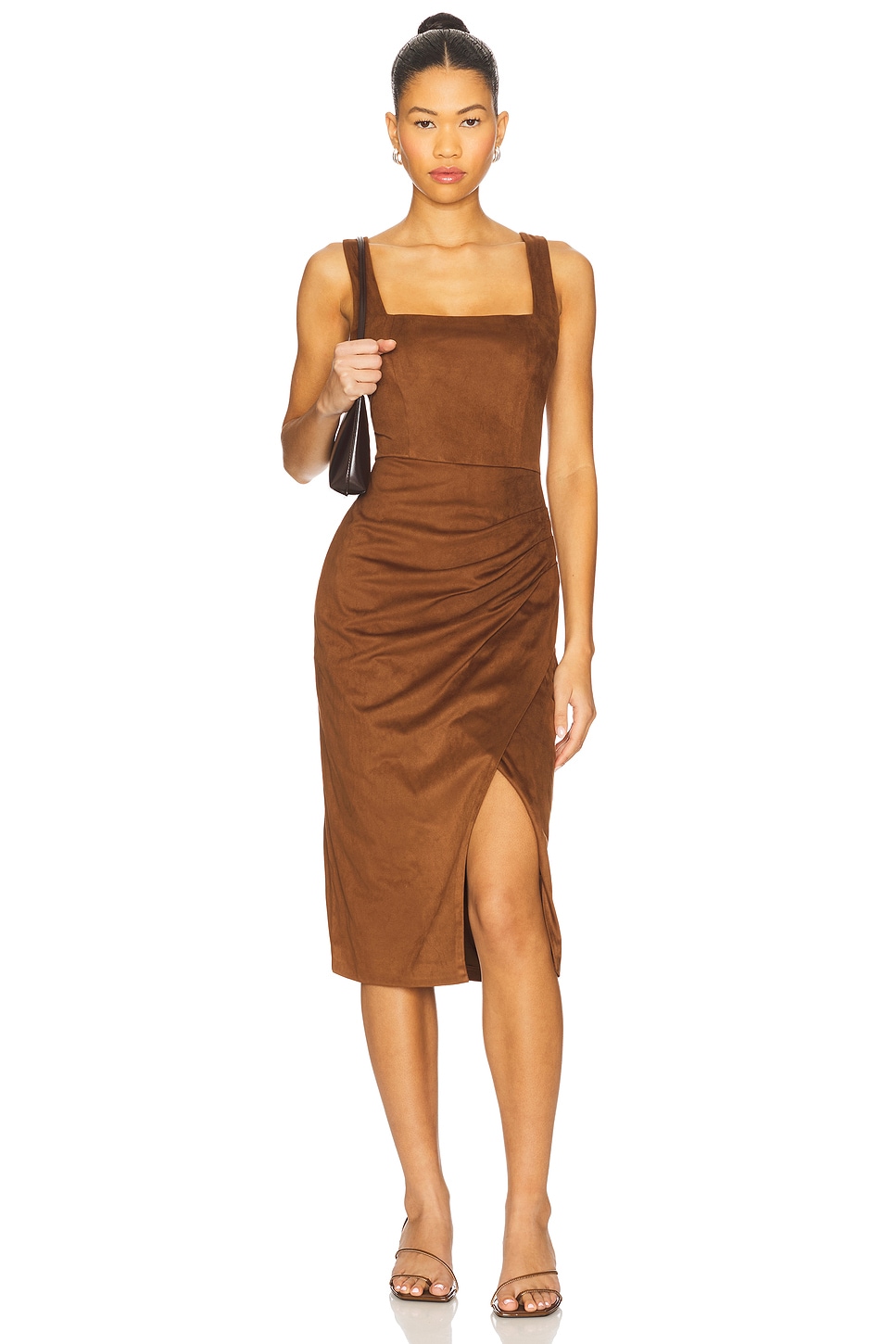 steve madden tori dress fossil brown Steve Madden Tori Dress | Women's Dresses main image 1