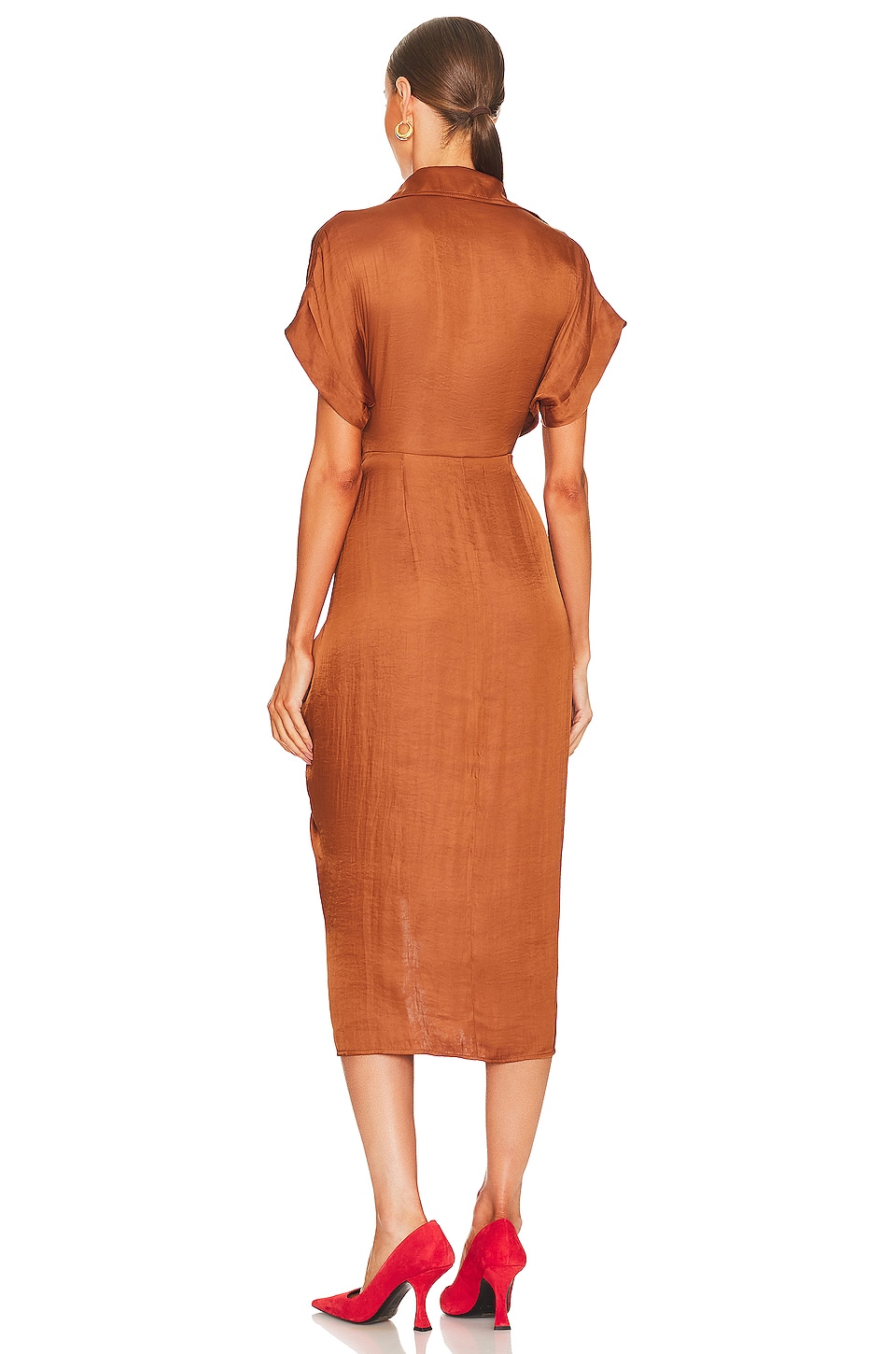 ワンピース ETMON Shirring Top Mix Dress, Khaki Brown Amazon.com: Tadashi Shoji Evonne Sequin Embroidered Dress
