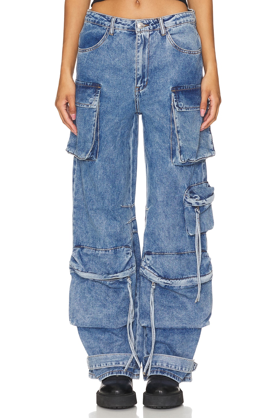 Duo Denim Cargo Pant