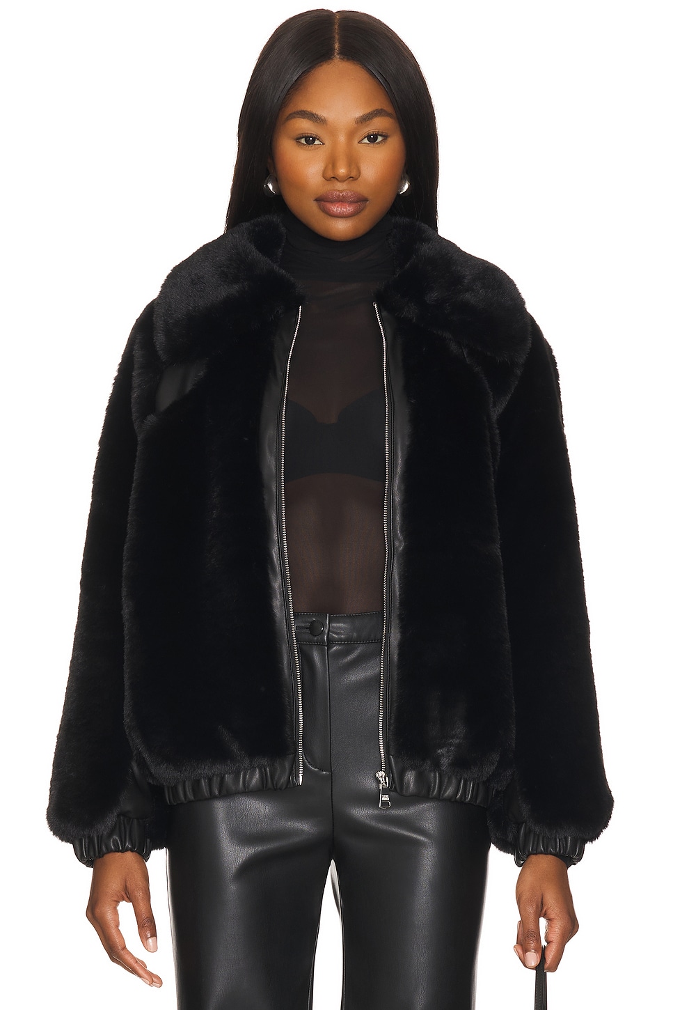 Steve Madden Zephrine Jacket in Black Onyx | REVOLVE